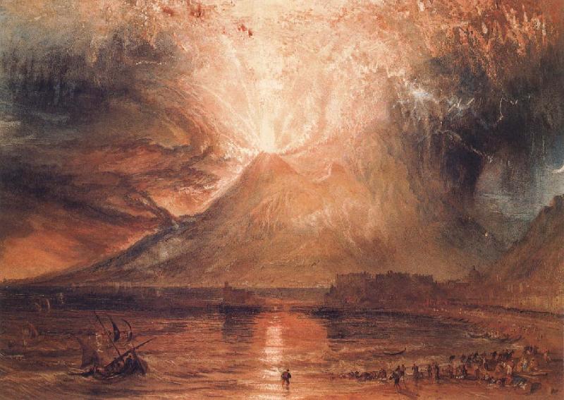 J.M.W. Turner Mount Vesuvius in Eruption